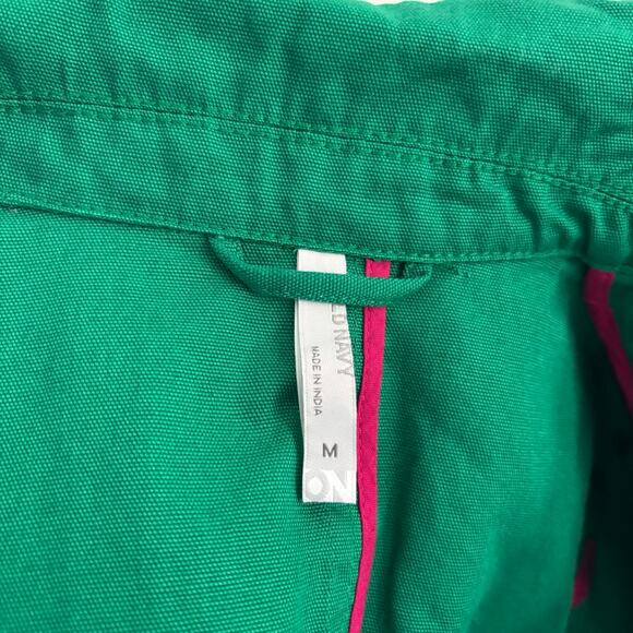 Y2K Old Navy Pea Coat Green Size Medium - Picture 3 of 6